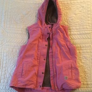 Pink women’s Carhartt vest